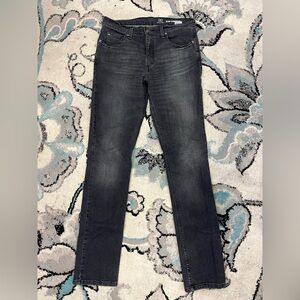 George Women's Dark Gray Straight Leg Jeans 32x34